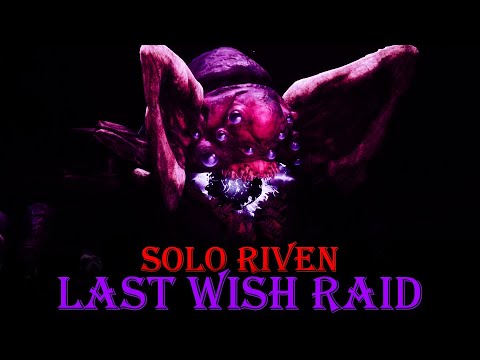 Solo Riven on a Warlock | Season of Defiance | Last Wish Raid