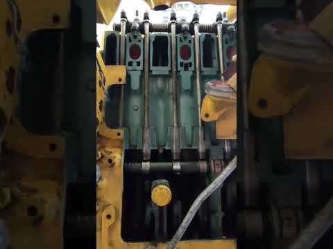 Camshaft and Pushrod on Operation