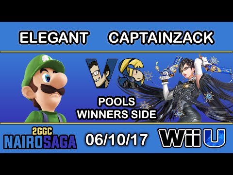 2GGC: Nairo Saga - BSD | Elegant (Luigi) Vs. P1 | CaptainZack (Bayonetta) - Pools Winners Finals