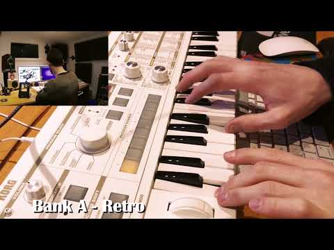 ALL NEW microKORG S - ALL 64 sounds previewed of Bank A.