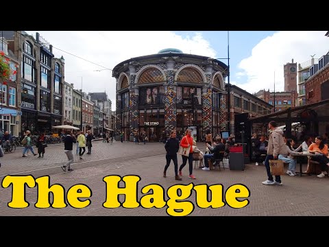 The Hague, Netherlands Walking tour [4K].