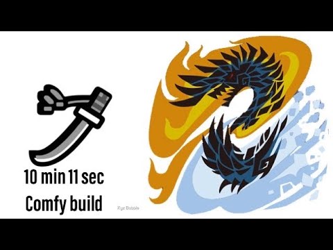 Monster Hunter World Alatreon Solo Long Sword 10 min 11 sec ( Comfy Build )