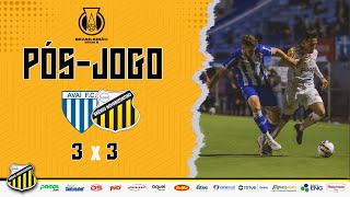 🟨⬛️ Técnico Enderson Moreira fala após empate do Tigre contra o Avaí em Florianópolis