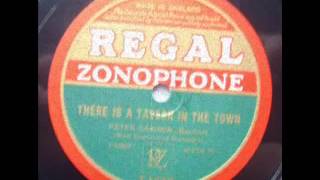 PETER DAWSON - THERE IS A TAVERN IN THE TOWN - Regal Zonophone T1777 DoGramofonuPL
