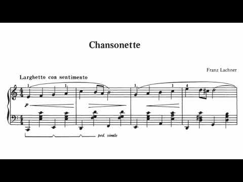 Franz Lachner - Chansonette