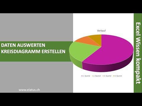 Kreisdiagramm in Excel erstellen - Daten visualisieren in Excel
