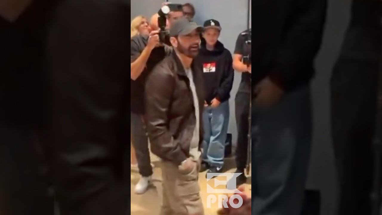 Eminem Cracked up When Fan Called Him “The Guy From Fortnite” (