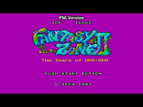 The Best of Retro VGM #2857 - Fantasy Zone II: The Tears of Opa-Opa (SMS/SMk.III) - Title Screen