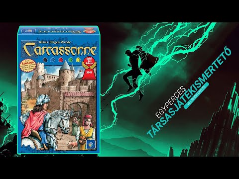Egyperces társasjátékismertető | #111. Carcassonne - Game-Obscura