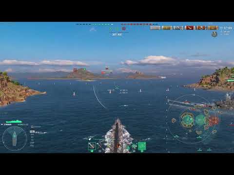 Ragnar Trying to Carry the Team | World of Warships