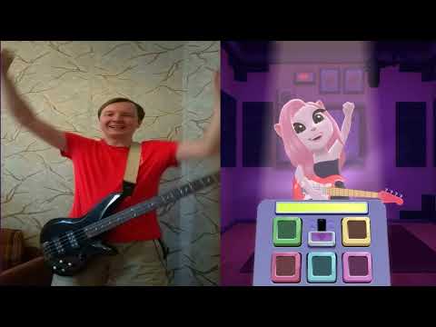 I Imitate Angela Playing Guitar - My Talking Angela 2 Real Life VS Game Play
