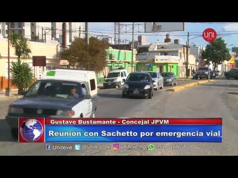 Bustamante tras la reunión con Sachetto