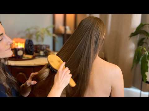 ASMR✨4 HOURS No Talking Hair Play & Back Scratching for Deep Relaxation & Sleep (Real Person ASMR)