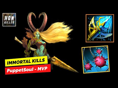 HoN Emerald Warden STAFF OF THE MASTER with SPIKED BOLA - MVP