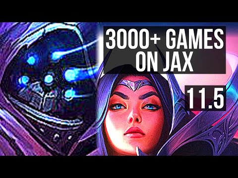 JAX vs IRELIA (TOP) | 8.5M mastery, 3000+ games, 3/1/2 | KR Diamond | v11.5