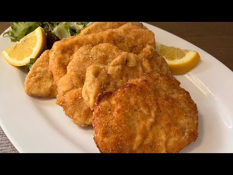 CHICKEN SCHNITZEL | How to make the Juiciest CHICKEN CUTLETS