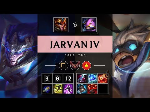 Jarvan IV Top vs Kennen - VN Grandmaster Patch 25.14