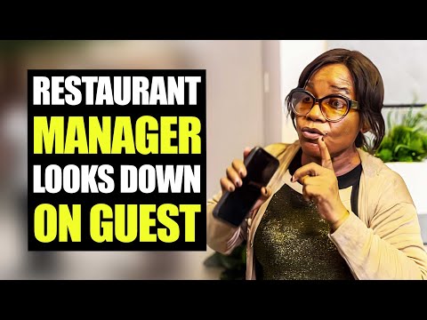 Restaurant Manager Looks Down On Guest | MociFamily 