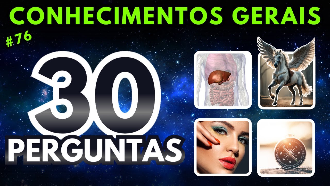 🌍QUIZ Conhecimentos Gerais  - Apenas GÊNIOS Chegam até o FINAL!