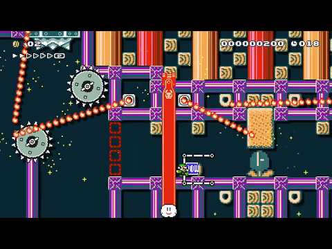 Speedy Sandstorm Sprint (20s) by 6PaxMax - Super Mario Maker 2 - No Commentary 1bz