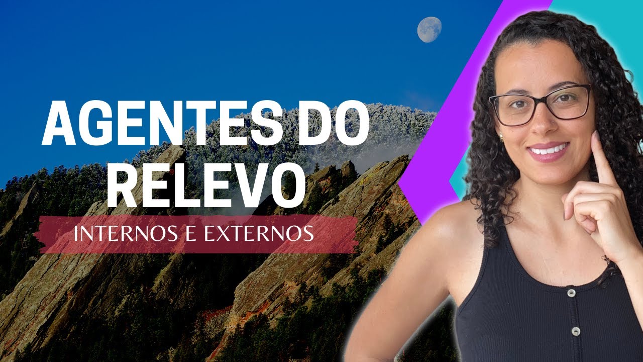 Formação do relevo | Agentes internos e externos (endógenos e exógenos)