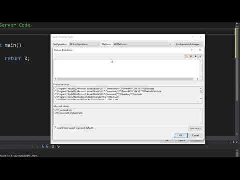 C++ Blocking Sockets Networking [Winsock] Tutorial 1: Setting up our project