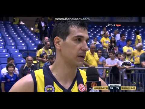 Nikos Zisis Tel Aviv maçı sonrası maç sonu açıklamaları