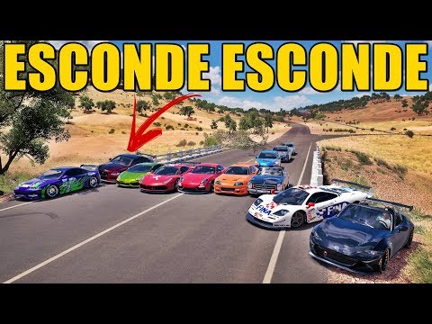 ESCONDE ESCONDE COM O CARRO MAIS RÁPIDO DO FORZA HORIZON 3 - GAMEPLAY