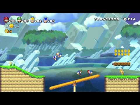 Wii U - New Super Mario Bros. U E3 Trailer