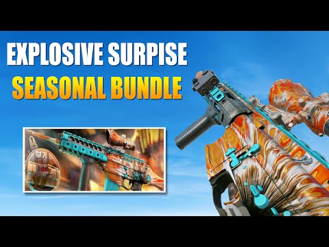 Explosive Surprise SEASONAL Weapon Skin + Attachment Skin | R6 Marketplace