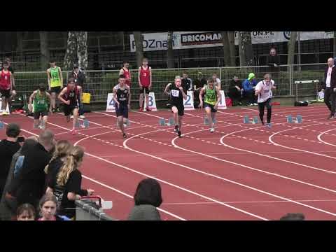 100m M U16 bieg 2 - Poznań 20220430