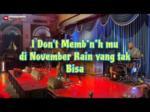 Pagiboeta band - I don't love you berakhir di Tak Bisa