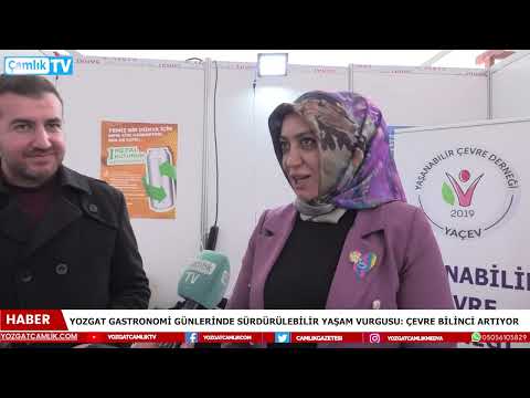 Yozgat Gastronomi Günlerinde Sürdürülebilir Yaşam Vurgusu: Çevre Bilinci Artıyor