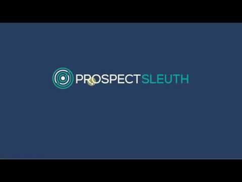 Prospect Sleuth CRM Tutorial Preview