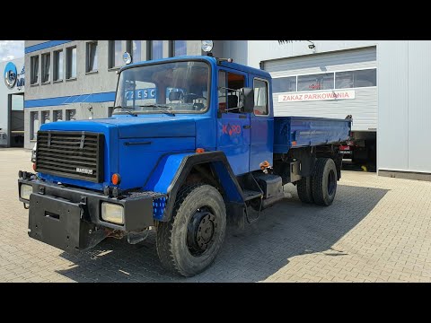 Iveco Magirus 160-230, Tipper 4x4,Full Blatt, V8 engine