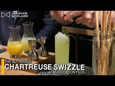 The Authentic Chartreuse Swizzle! | Master Your Glass
