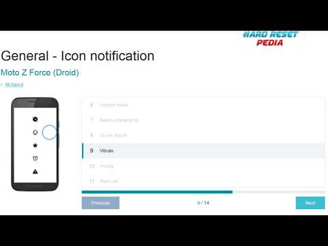 ☑️ Moto Z Force Icon Notification Details