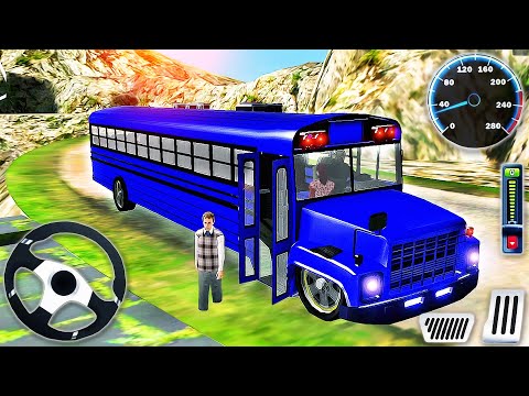 Offroad Bus Driver 3D: Hill Station #4 - Mountain Bus Driving Simulator - Android GamePlay
