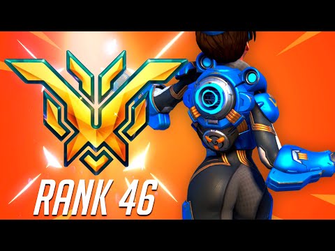 WHAT RANK 46 TRACER LOOKS LIKE IN OW 2 - HYDRON! OVERWATCH 2 TOP 500 SEASON 4