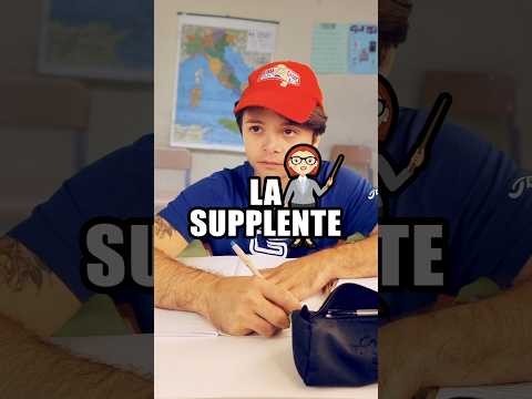 La supplente 👩‍🏫
