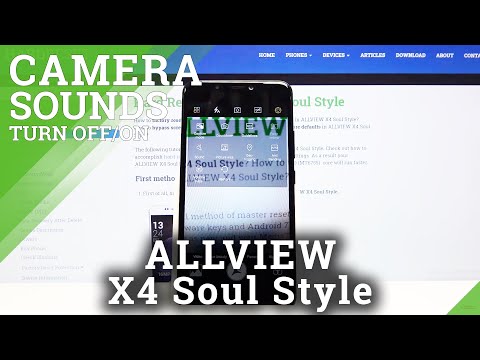 How to Turn Off Sounds in Camera on ALLVIEW X4 Soul Style – Mute Camera