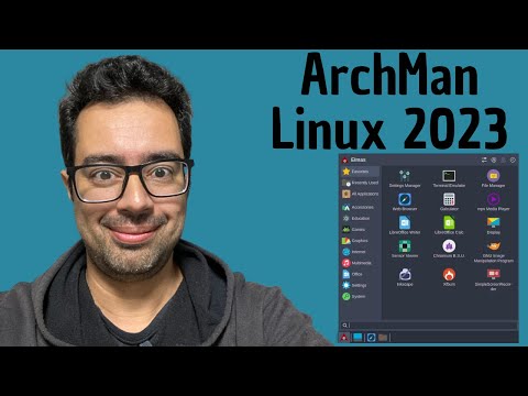 ARCHMAN A DISTRO ARCH LINUX MAIS BONITA DE 2023 - Desktop Linux