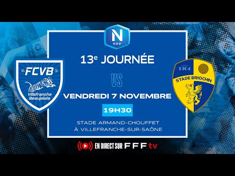 J13 I FC Villefranche B. vs Stade Briochin en replay I National FFF 2025-2026