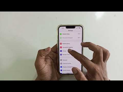 how to set sent mail tone in iPhone 13 mini