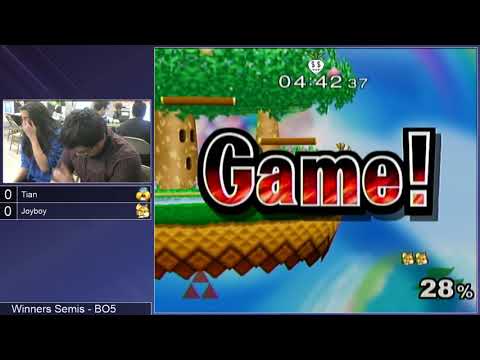 SG 20.5 SSBM - Tian (Sheik) vs. Joyboy (Fox) - Melee WSF