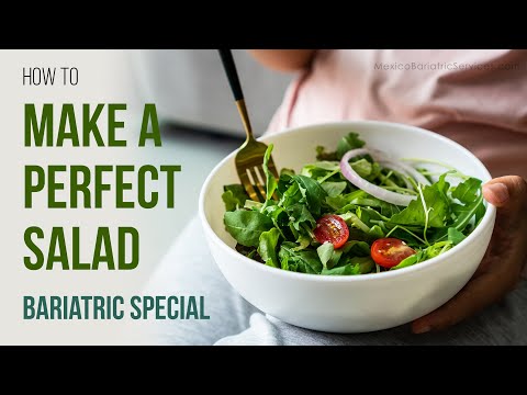 How to make a Perfect Salad | Bariatric Special Recipe | Diet Tips after VSG