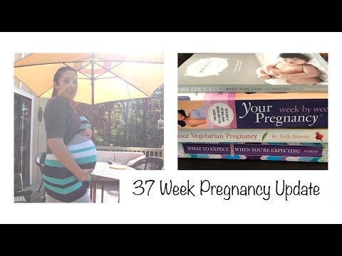 37 Week Update | Pregnancy Books | Varicose Veins | Instagram Pregnancy Hashtags