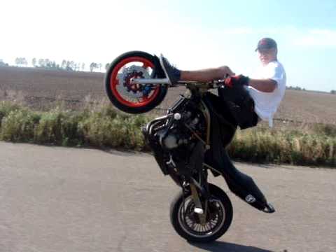 Ac Grucha  na baczku :) Kawasaki er6