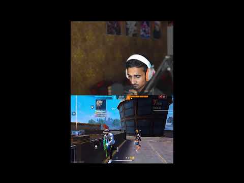 FREE FIRE 1VS4 CLUTCH ON LIVE || WAIT FOR END || #freefire #shorts #trending