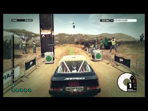 Dirt 3 Gameplay Video Classic Rally 80's Opel Manta Kenya